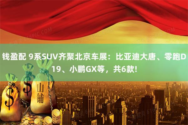 钱盈配 9系SUV齐聚北京车展：比亚迪大唐、零跑D19、小鹏GX等，共6款!
